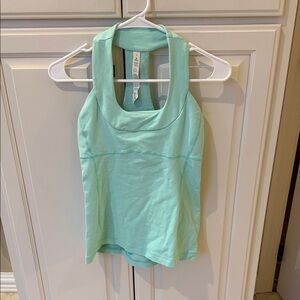 Women’s Lululemon Light Aqua Racerback Tank Top